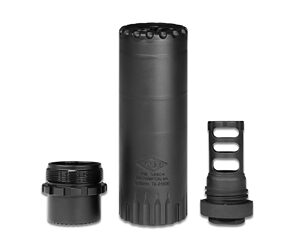 Yankee Hill Turbo K-RB 5.56 Suppressor, 4.90″ Matte Black