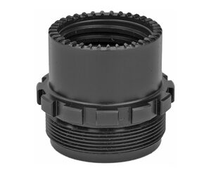 YHM Phantom QD Adapter 1-3/8-24 Thread Black Melonite