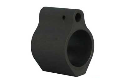 YHM-9383_1 YHM-9383 Low Profile Gas Block .750″ Bore – Black Phosphate