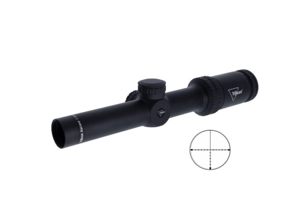 Trijicon Ascent 1-6×24 Riflescope, 30mm, Matte Black