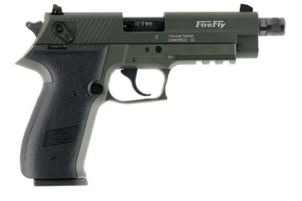 GSG FireFly .22 LR 4.9in Threaded Barrel OD Green