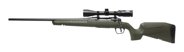 axisxpgreenlh5cb7 Savage AXIS 2 Compact LH 6.5 Creedmoor 20″ OD Green