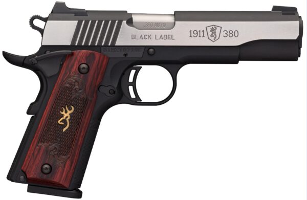 br051-912492 Browning 1911-380 Black Label Medallion Pro 4.25″ .380 ACP