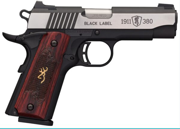 br051-913492 Browning 1911-380 Black Label Medallion Pro — .380 ACP