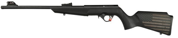 btrb22l1611en016e25 Rossi RB22 Compact Bolt Action Rifle .22 LR 16.5in Matte Black