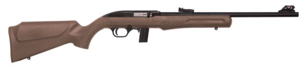 btrs22L1811b Rossi RS22 Semi-Auto .22 LR 18in Brown Synthetic Stock