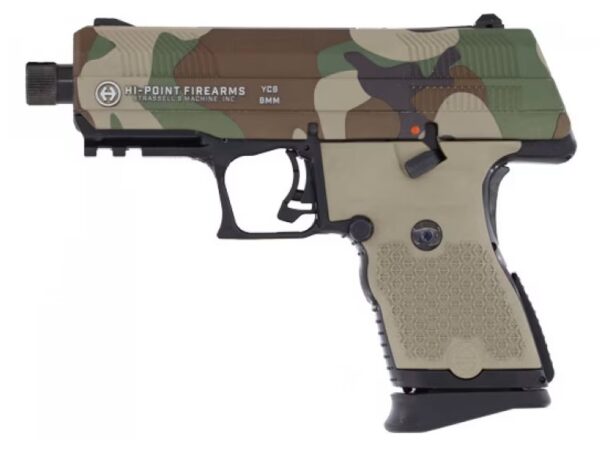 Hi Point YC9 M81 9mm 3.93in Threaded 10rd Camo