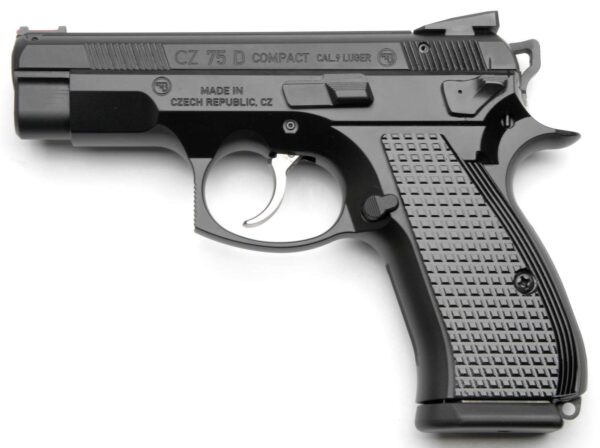 CZ-USA CZ 75 D PCR Compact 9mm Pistol, Black Frame