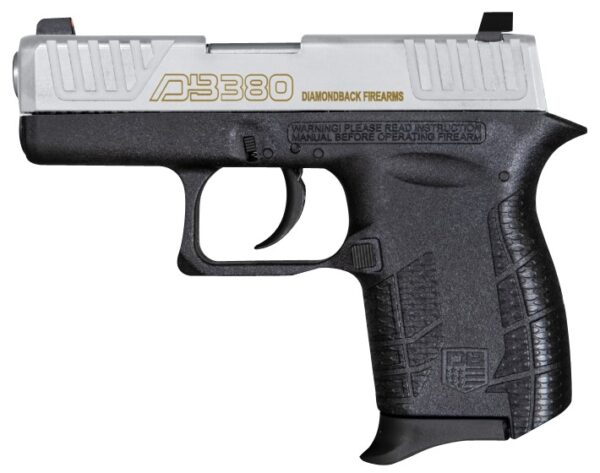 Diamondback DB380 Gen4 .380 ACP 2.8in Nickel Boron Slide