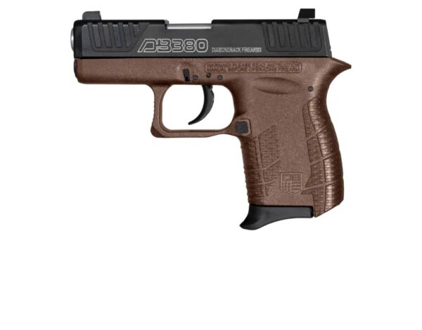 Diamondback DB380 Gen IV .380 ACP 2.8-inch Midnight Bronze