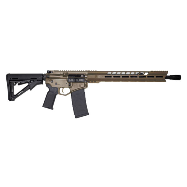 db15bgfdead71 DIAMONDBACK FIREARMS DB15BG 5.56MM FDE 16″ V RAIL