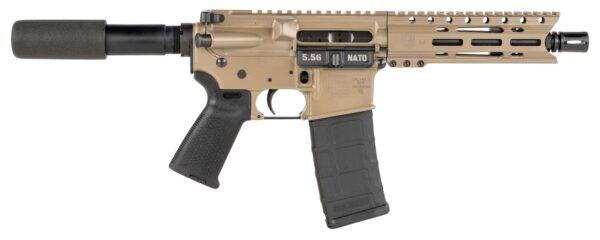 db15pcml7fde2f4c Diamondback DB15 AR Pistol – 5.56 NATO, 7″ FDE