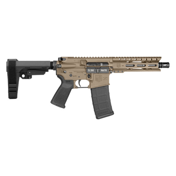 db1913k061e3d5 Diamondback DB15 Carbon Pistol 5.56 NATO 7in SBA3 Brace