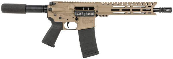 db1915k061c934 Diamondback DB15 AR Pistol, 5.56 NATO, 10″ Barrel, FDE