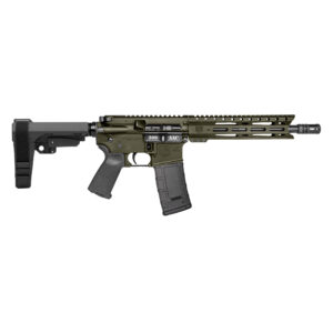 Diamondback DB-15 Pistol .300 Blackout 10in OD Green SBA3