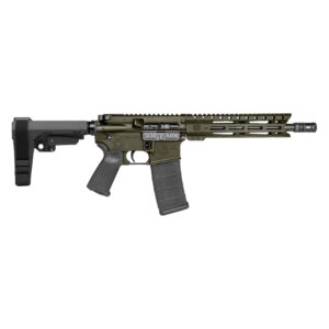 Diamondback DB15 Pistol 5.56 NATO 10″ OD Green SBA3