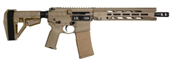 db1984k0612bd1-1 Diamondback DB15 Obsidian AR Pistol 5.56 11.5in FDE