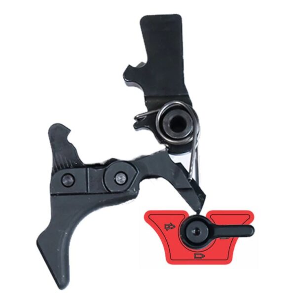 fa0250000blk34f5 Franklin Armory BFSIII 22-C1 Binary Trigger for 10/22