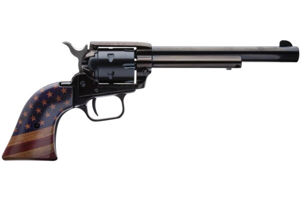 Heritage Rough Rider .22 LR 6.5in Blued Revolver, 6-Round