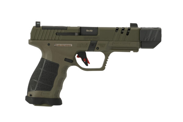 SAR Arms SAR9 SOCOM 9mm OD Green 4.7″ Semi-Auto Pistol