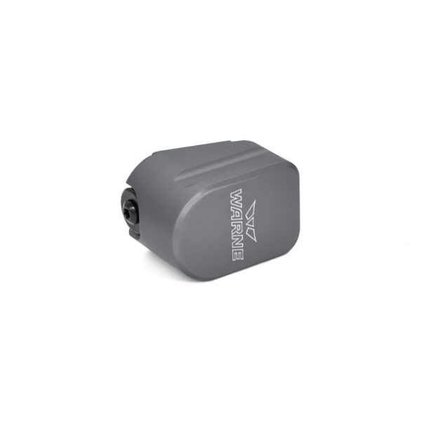 greycz75magextensionbf89 Warne M&P 9/40 Magazine Extension, Gray, +5 9mm / +4 .40