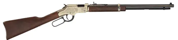 h004d4c80c Henry Golden Boy Deluxe 4th Ed Engraved .22 WMR Lever Rifle