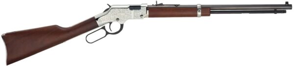 h004see534 Henry Silver Eagle H4 .22 S/L/LR 20″ Octagon 16rd Walnut