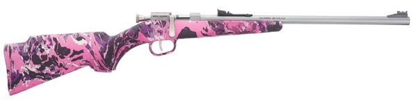 Henry Mini Bolt Youth G2 .22 S/L/LR 16.25in Muddy Girl Camo
