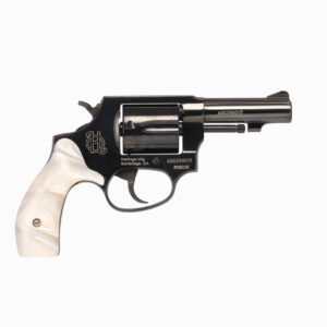 HERITAGE MANUFACTURING ROSCOE 38SPL BL/PEARL 3″ 5RD