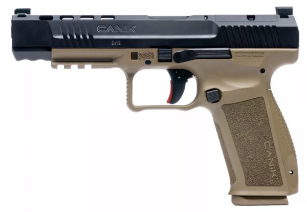 hg5635n021f Canik Mete SFx 9mm 5.20 in FDE/Black 10+1 Optic-Ready