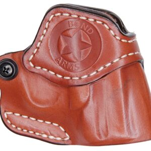 Bond Arms Prem Leather Cross-Draw Holster 3in Barrel Brown