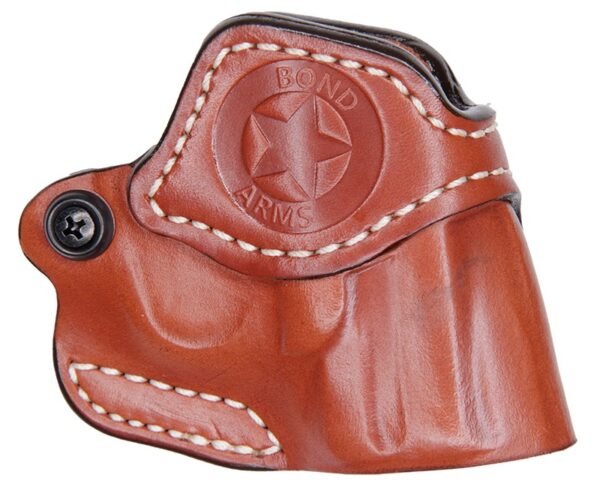 Bond Arms Prem Leather Cross-Draw Holster 3in Barrel Brown