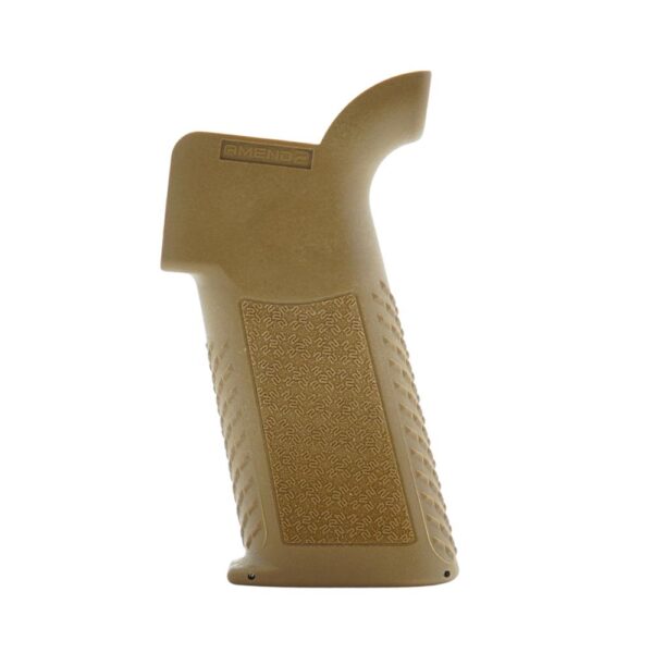https3A2F2Fmedia.chattanoogashooting.com2Fimages2Fproduct2FADA2PGECYT2FADA2PGECYT-1 Amend2 Pistol Grip Enhanced Coyote Brown – NO Grip Screw