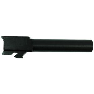 AE704600563126-MODULUS BARREL DUTY NITRIDE FINISH ZRO Delta Drop in Handgun Barrel for Modulus Compact 9mm 4″ Barrel Black