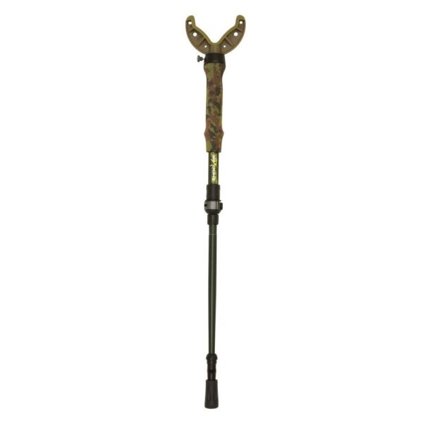 https3A2F2Fmedia.chattanoogashooting.com2Fimages2Fproduct2FAN219272FAN21927-1 Allen Shocker Tom Maker Click-Stix Shooting Stick 36″ Green Camo