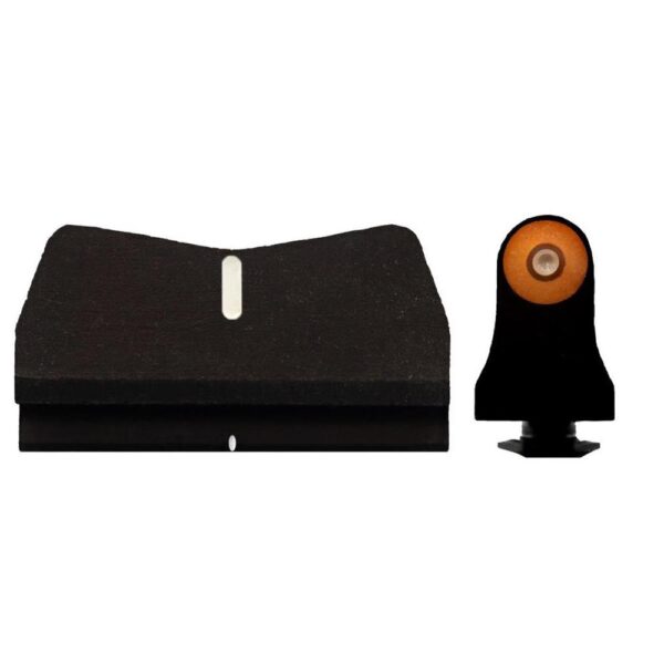 https3A2F2Fmedia.chattanoogashooting.com2Fimages2Fproduct2FAQGL0015P3N2FAQGL0015P3N XS Sight DXW2 Big Dot Sight for Glock Suppressor Hgt 17 19 22-24 26 27 31-36 – Orange
