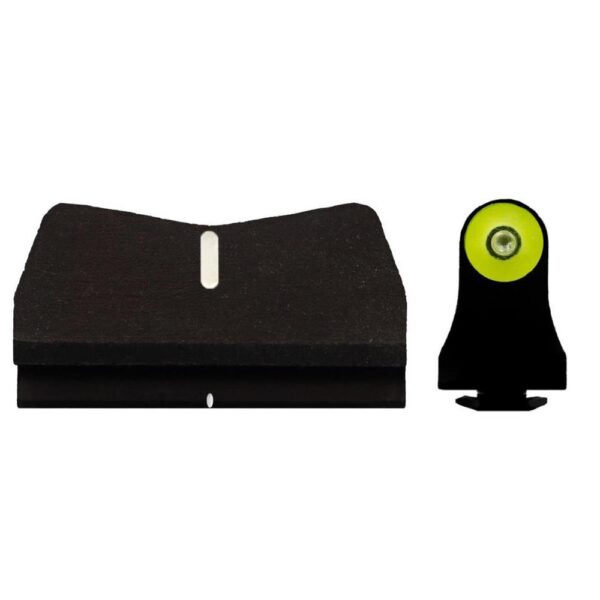 https3A2F2Fmedia.chattanoogashooting.com2Fimages2Fproduct2FAQGL0015P3Y2FAQGL0015P3Y XS Sight DXW2 Big Dot Sight for Glock Suppressor Hgt 17 19 22-24 26 27 31-36 – Yellow
