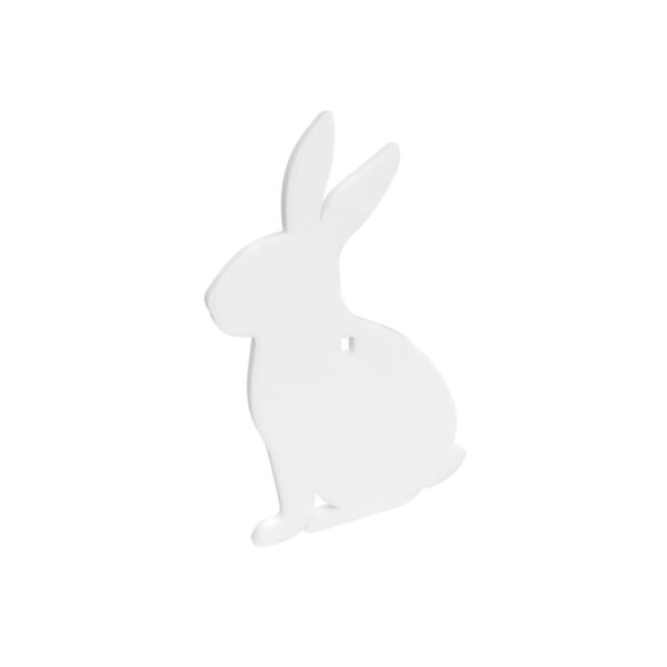 https3A2F2Fmedia.chattanoogashooting.com2Fimages2Fproduct2FBABC477062FBABC477061 Birchwood Casey AR500 3/8″ Steel 1 Hole Animal Silhouette Target – Rabbit 1/ct