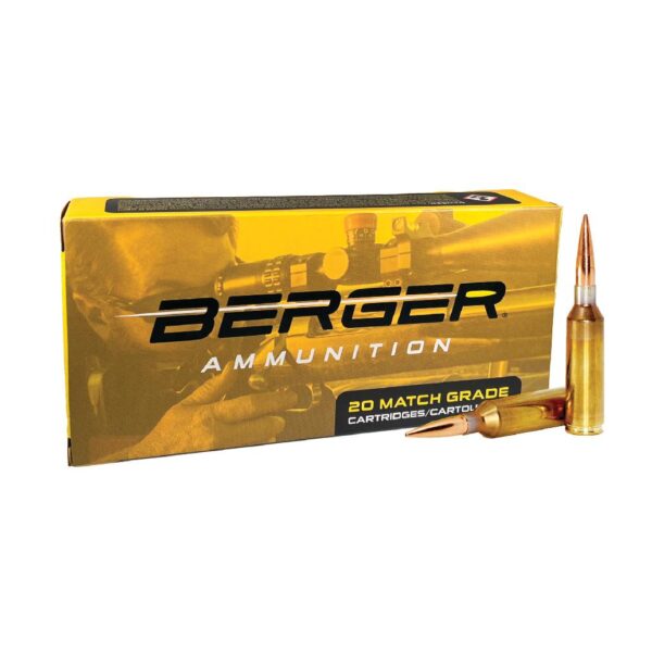https3A2F2Fmedia.chattanoogashooting.com2Fimages2Fproduct2FBB500302FBB50030 Berger Hybrid Target Rifle Ammunition 6.5 PRC 153.5gr OTM 2930 fps 20/ct
