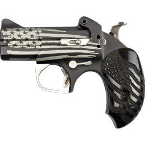 Bond Arms Old Glory Handgun .45/410 2rd Capacity 3.5″ Barrel Black Flag Black Driving Holster