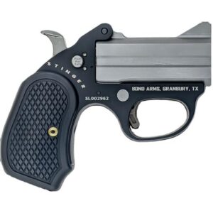 Stinger FireBall Derringer .380 Auto 2rd Capacity 3″ Matte Stainless Barrel  Aluminum Frame B6 Grips