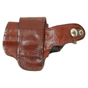Bond Arms Leather Driving Holster RH 3″ Barrel Brown with Henna Stitching