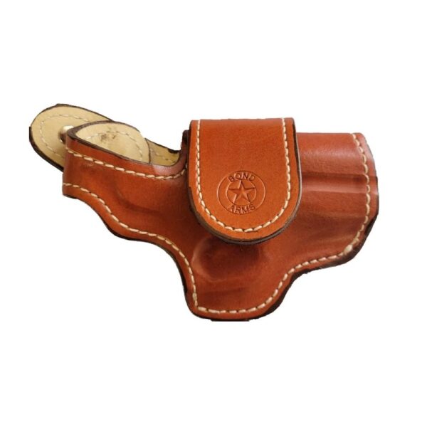 https3A2F2Fmedia.chattanoogashooting.com2Fimages2Fproduct2FBEHDT350TNRBT2FBEHDT350TNRBT-1 Bond Arms Leather Driving Holster RH 3.5″ Barrel Tan with White Stitching