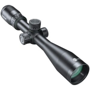 Bushnell Prime Rifle Scope 3-12×40 1″ SFP Multi-X Non-Illuminated Black 2 Straight Wall Turrets