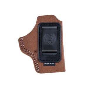 Bianchi Model 6 IWB Holster for S&W 15 4″ Brown Suede RH