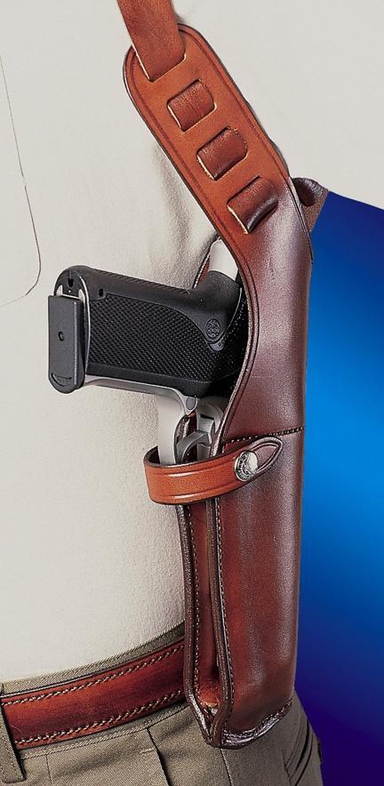 https3A2F2Fmedia.chattanoogashooting.com2Fimages2Fproduct2FBI123612FBI12361 Bianchi Model X15 Shoulder Holster 4″-5″ Right Hand Plain Tan Cross Draw