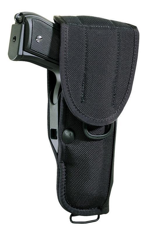 https3A2F2Fmedia.chattanoogashooting.com2Fimages2Fproduct2FBI170062FBI17006 Bianchi Model UM92I Universal Military Holster w/Trigger Shield Beretta 92/ 96 Series Plain Black