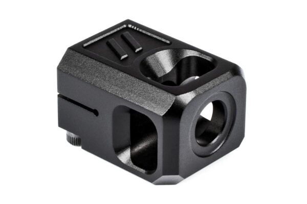 https3A2F2Fmedia.chattanoogashooting.com2Fimages2Fproduct2FBJ327442FBJ32744 ZEV PRO COMPENSATOR V2 1/2X28 THREADING 9MM BLACK