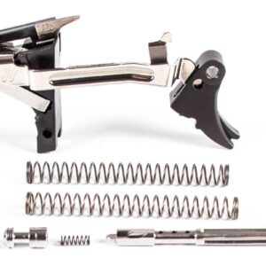 ZEV Technologies Fulcrum Adjustable Trigger Ultimate Kit for 1st-3rd Gen 9mm Glocks – Black/Black