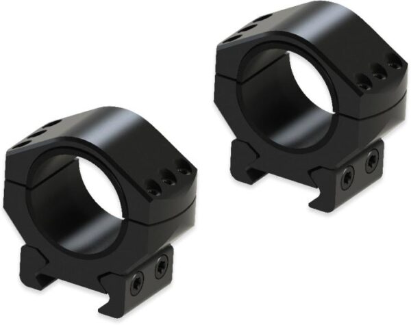 Burris Steel XTR Signature Scope Ring Set with Pos-Align Offset Inserts 1″ 1.00″ Height – Matte